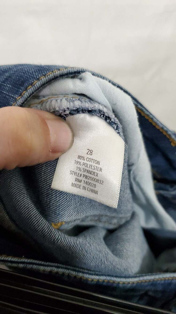 Harper Raw Hem Skinny Jeans Size 28 - Picture 4 of 4
